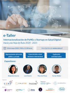 e-Taller "Internacionalización de PyMEs y Startups en Salud Digital: Hacia una Hoja de Ruta 2020 - 2021"