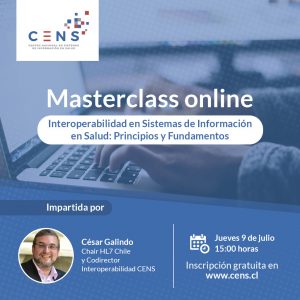 Masterclass "Interoperabilidad en Sistemas de Información en Salud: Principios y Fundamentos"