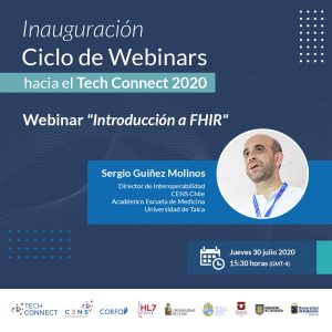 Ciclo de Webinars hacia el Tech Connect: "Introducción a FHIR"