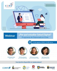 Webinar ¿Por qué estudiar Salud Digital? Programas de Diplomado en Chile